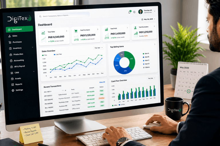 NatureTech DigiTex FBR Digital Invoicing solution enabling automated e-invoices, real-time FBR reporting, secure integration, and business compliance in Pakistan.