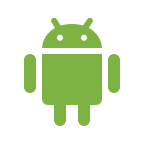 NatureTech Android development illustration showing mobile app development for Android smartphones with modern application design and technology.
