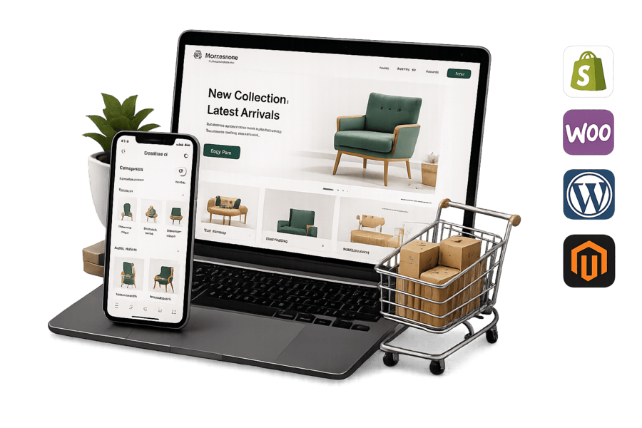 NatureTech WooCommerce eCommerce website development services with responsive online store design for business growth.