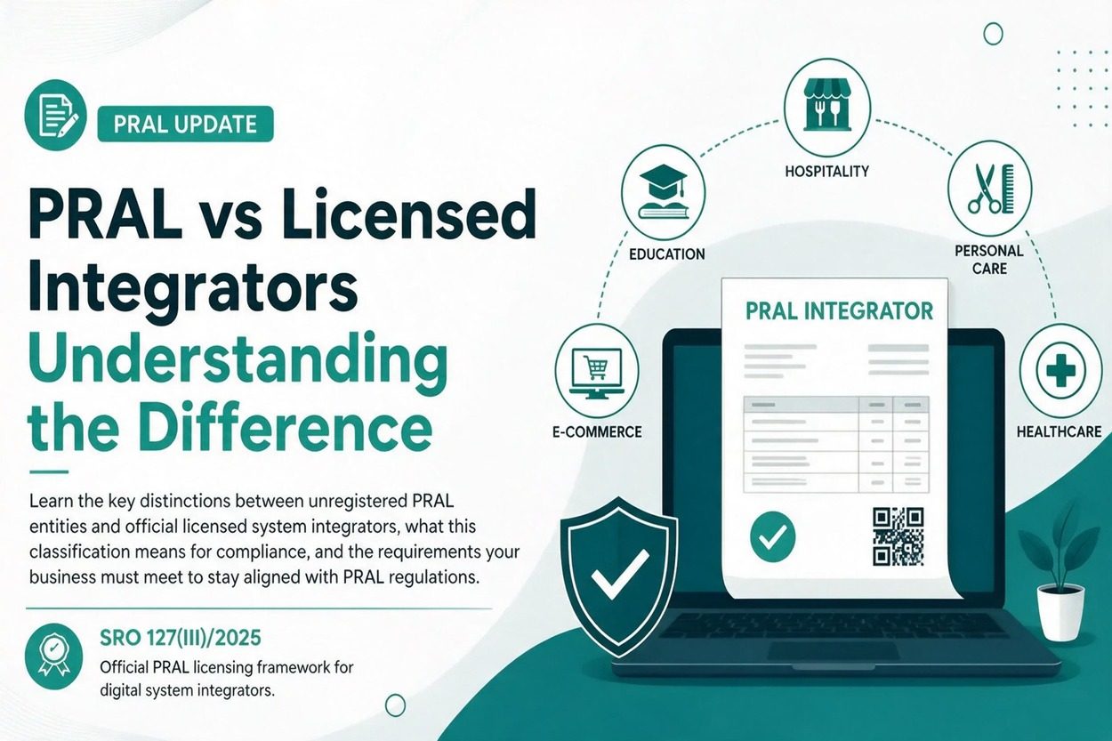 NatureTech infographic explaining FBR Digital Invoicing integration, electronic invoicing compliance, ERP integration, POS integration, invoice creation, modification, and web development services in Pakistan.